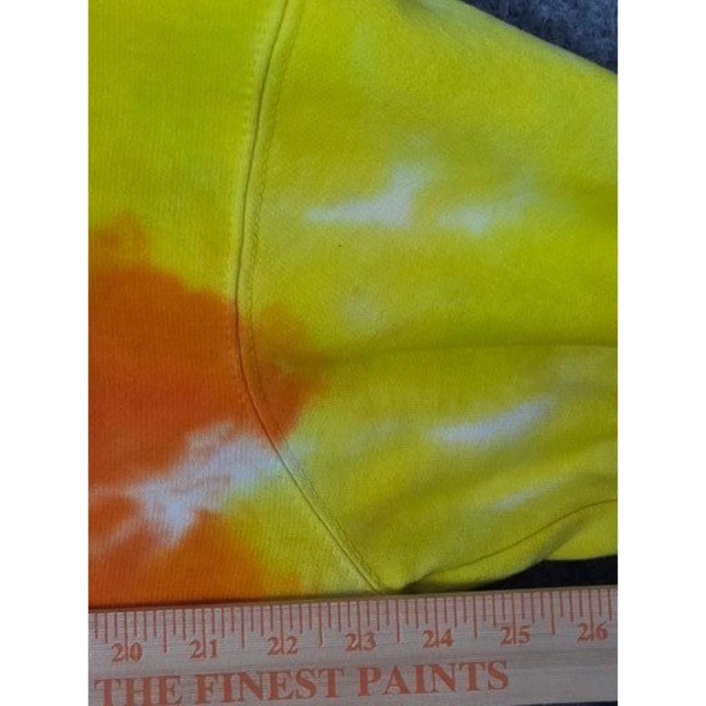 Ocean Beach Tie Dye San Francisco California Vintage Van Life Hoodie Sz L Casual - Picture 7 of 8